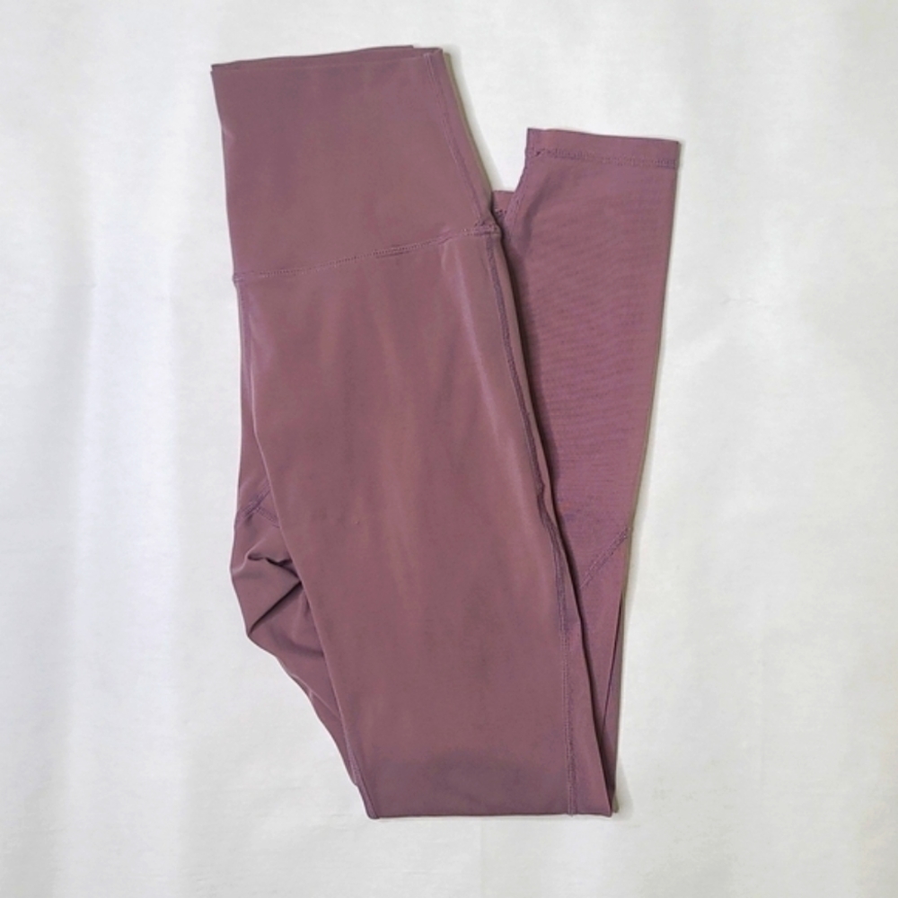 Buffbunny Spicy High Waisted Mesh Leggings Muave Purple